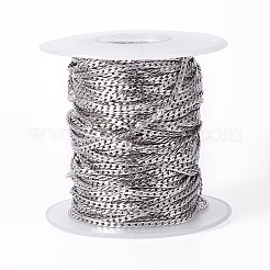 Tarnish Resistant 304 Stainless Steel Curb Chains&nbsp;STAS-I107-08P