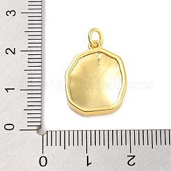 Real 18K Gold Plated Rack Plating Brass Enamel Pendants&nbsp;KK-M293-29G-01