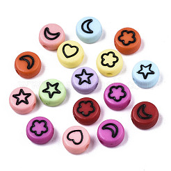 Opaque Acrylic Beads&nbsp;MACR-N008-33