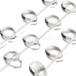 Transparent Glass Beads Strands&nbsp;G-P562-01