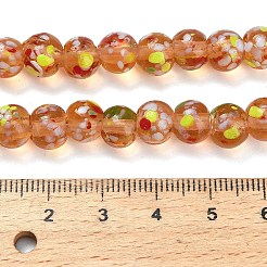 Handmade Lampwork Beads Strands&nbsp;LAMP-H071-01B-05