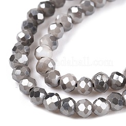 Electroplate Glass Beads Strands&nbsp;EGLA-T021-03A