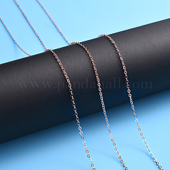 3.28 Feet Brass Cable Chains&nbsp;X-CHC-T008-06B-RG