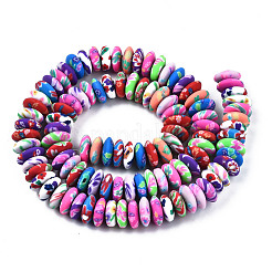 Handmade Polymer Clay Beads Strands&nbsp;CLAY-T020-02