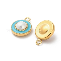 304 Stainless Steel Enamel Pendants&nbsp;STAS-K306-45G