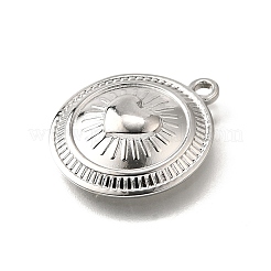 304 Stainless Steel Pendants&nbsp;STAS-C122-09P