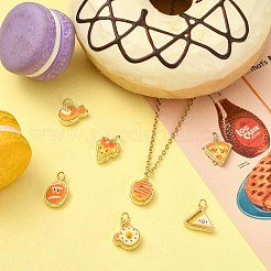 7Pcs 7 Styles Brass Pendants&nbsp;KK-CJ0005-63