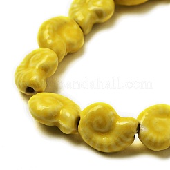 Ocean Series Glazed Porcelain Beads&nbsp;PORC-R002-03-04