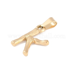 304 Stainless Steel Pendants&nbsp;STAS-F235-01G-K