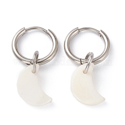304 Stainless Steel Huggie Hoop Earrings&nbsp;EJEW-JE04404-02