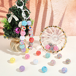 26Pcs 13 Styles Opaque Acrylic Beads&nbsp;MACR-PA0001-85