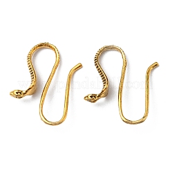 Alloy Snake Dangle Earrings&nbsp;EJEW-M219-01AG