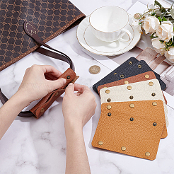 8Pcs 4 Colors Detachable PU Imitation Leather Bag Handle Wrap&nbsp;PURS-BBC0001-09