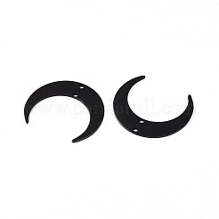 Ion Plating(IP) 201 Stainless Steel 2-Loop Link Pendants&nbsp;STAS-N090-LA038-01