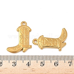 304 Stainless Steel Pendants&nbsp;STAS-V015-56G
