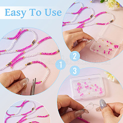 Glass Beaded Adjustable Waist Chains for Women&nbsp;AJEW-TA0005-78D