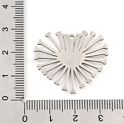 201 Stainless Steel Pendants&nbsp;STAS-S176-16P