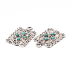 Synthetic Turquoise Pendants&nbsp;LS-PALLOY-D013-08AS