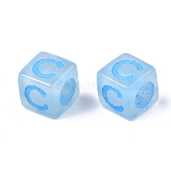 Luminous Transparent Acrylic Beads&nbsp;LACR-N001-59