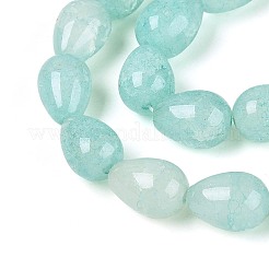 Baking Paint Crackle Glass Beads Strands&nbsp;DGLA-N019-03A-M
