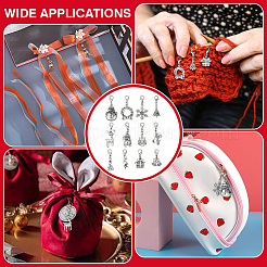 Christmas Alloy Pendant Decoration&nbsp;HJEW-FG00003