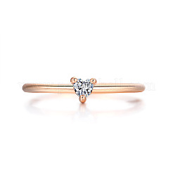 Brass Micro Pave Cubic Zirconia Finger Rings for Women&nbsp;FS-WG4BC3F-11
