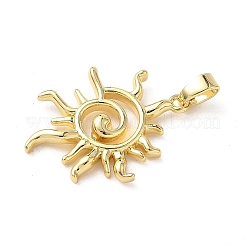 Brass Pendants&nbsp;KK-P334-16G