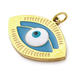 Ion Plating(IP) 304 Stainless Steel Enamel Pendants&nbsp;STAS-Z104-12G-02