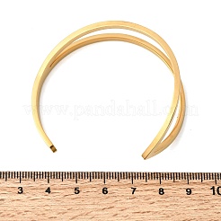 304 Stainless Steel Cuff Bangles for Women&nbsp;BJEW-D408-29G