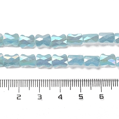 AB Color Plate Glass Beads Strands&nbsp;EGLA-P051-06B-C05