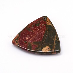 Natural Polychrome Jasper/Picasso Stone/Picasso Jasper Pendants&nbsp;G-J307-12