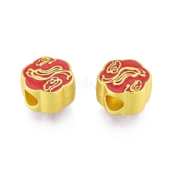 Alloy Enamel European Beads&nbsp;FIND-G035-36MG
