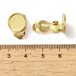 316 Stainless Steel Clip-on Earring Findings&nbsp;STAS-I187-02E-G