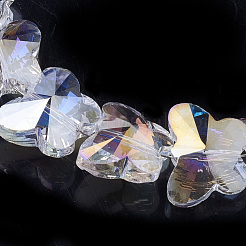 Electroplate Glass Beads&nbsp;X-EGLA-Q091-14mm-B19