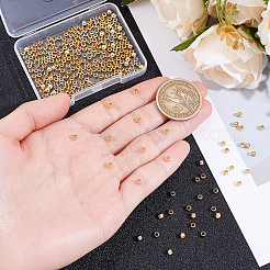 3Bags Brass Crimp Beads&nbsp;KK-BBC0026-09A