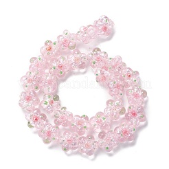 Handmade Lampwork Beads Strands&nbsp;LAMP-D015-08A