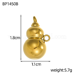 304 Stainless Steel Pendants&nbsp;STAS-OY002-60G