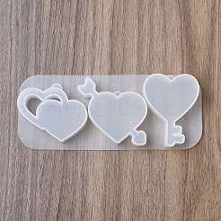Heart DIY Silicone Keychain Accessory Molds&nbsp;SIMO-R010-01A