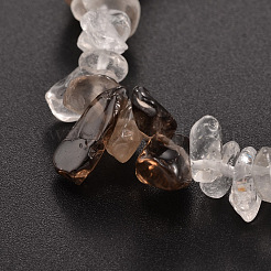 Chips Gemstone Beaded Stretch Bracelets&nbsp;BJEW-JB01825-06