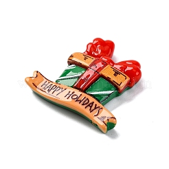 Christmas Series Opaque Resin Cabochons&nbsp;RESI-Q010-02E