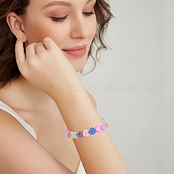 200Pcs Handmade Polymer Clay Beads&nbsp;CLAY-PA0001-18