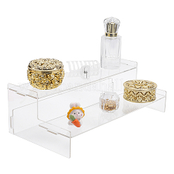 2-Tier Acrylic Action Figure Display Risers&nbsp;ODIS-WH0034-16A