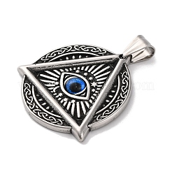304 Stainless Steel Pendants&nbsp;STAS-U021-07AS-01
