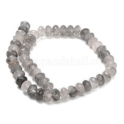 Natural Cloudy Quartz Beads Strands&nbsp;G-C259-A16-8x12mm