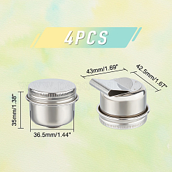 340 Stainless Steel Oil Painting Cup&nbsp;LS-CON-WH0001-17