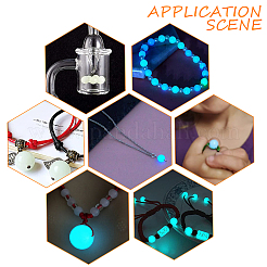 150Pcs Synthetic Luminous Stone Beads Strands&nbsp;G-PH0019-18