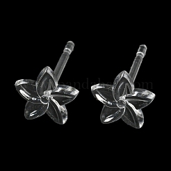Resin Stud Earring Findings&nbsp;X1-FIND-H046-14