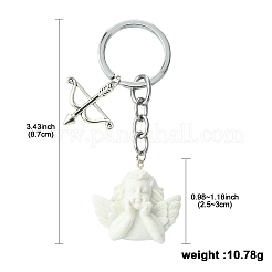 Alloy & Resin Keychain&nbsp;KEYC-YW00080
