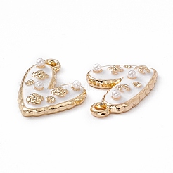 Alloy Enamel Pendants&nbsp;PALLOY-P287-14LG-04