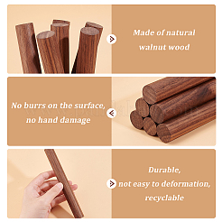 Walnut Wood Sticks&nbsp;DIY-WH0308-336A